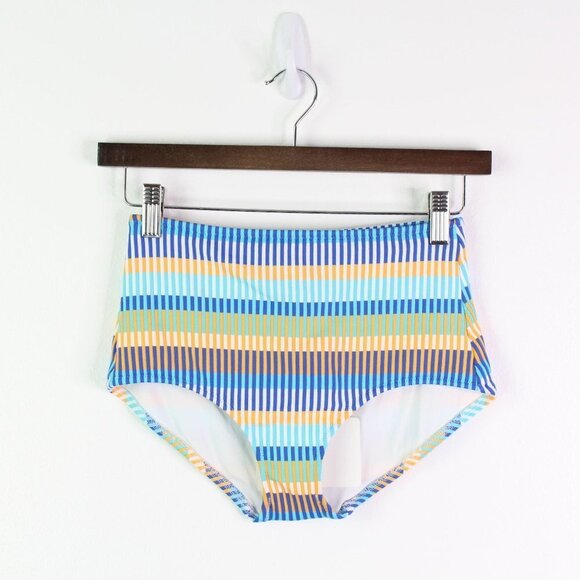 Solid & Striped The Ginger Bottom in Technicolor Mosaic Size XS - Picture 2 of 6